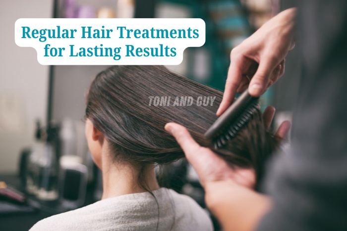 Achieve long-lasting hair health with regular treatments at TONI & GUY, Coimbatore – restore shine, strength, and smoothness with expert care