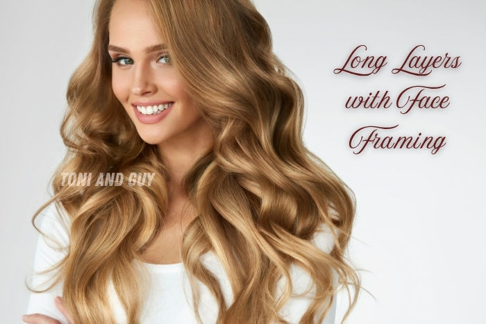 long layers with face-framing cuts at TONI & GUY, Coimbatore a soft, stylish look that enhances your natural features