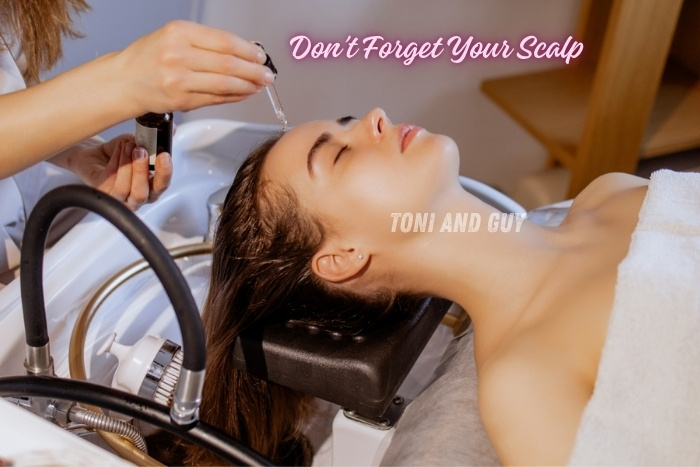 Professional scalp treatment at Toni & Guy Coimbatore to nourish roots and boost healthy hair growth