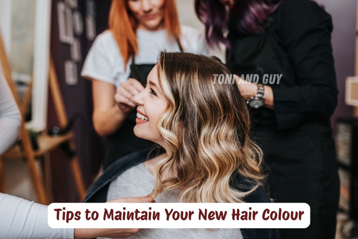 Expert hair colouring and maintenance services in Coimbatore to keep your look fresh A happy client at TONI & GUY Coimbatore