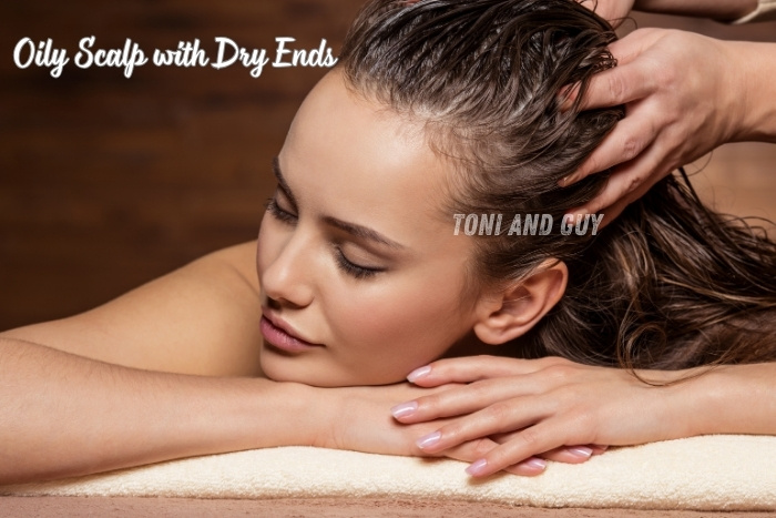 Professional scalp massage and nourishing solutions to restore shine by Toni & Guy Coimbatore for expert hair repair